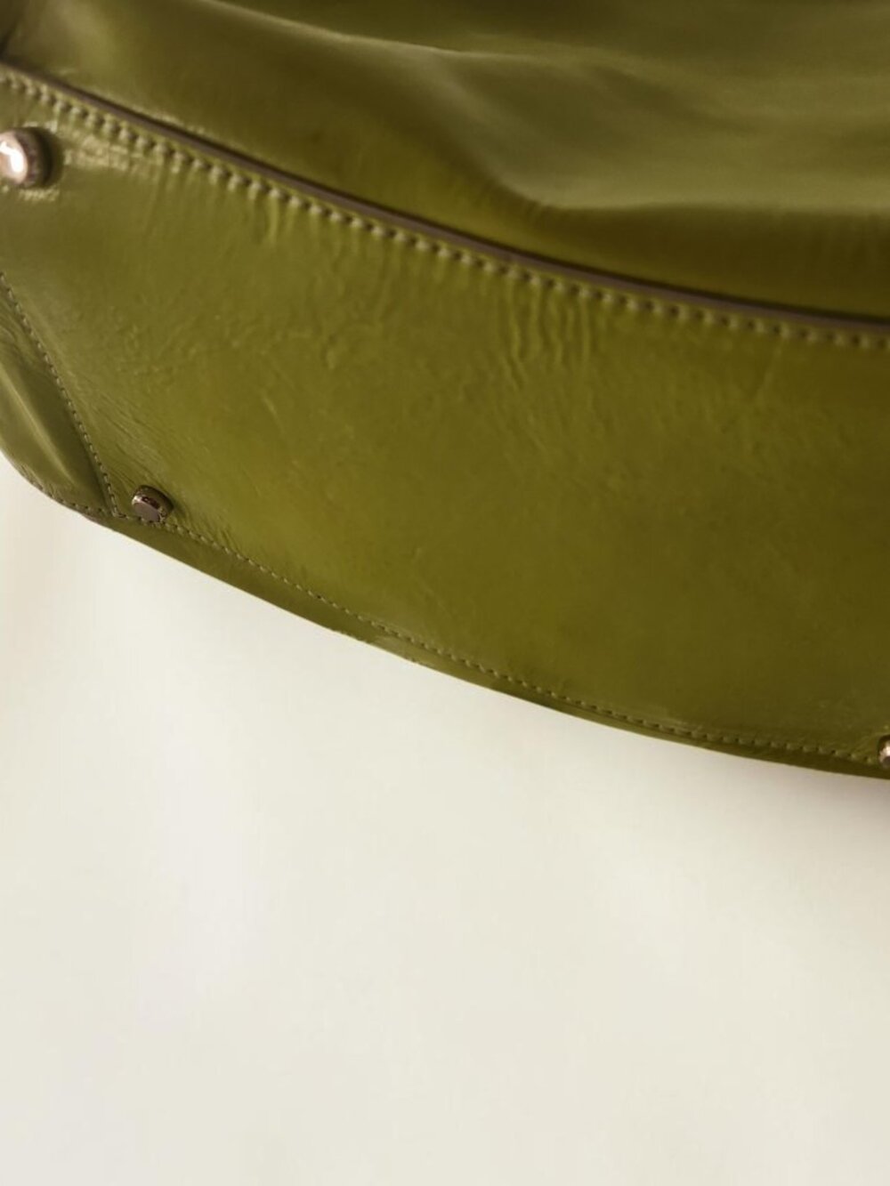 💚 Kate Spade Neon Green Tote Tennis Ball Inspired Statement Bag 💚 - Picture 4 of 16